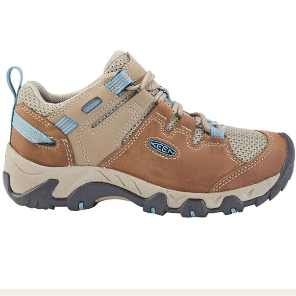 Keen Women's Size 6 Brindle Deep Sea Detroit Low Steel Toe Sneakers NEW Hiking - Picture 10 of 10